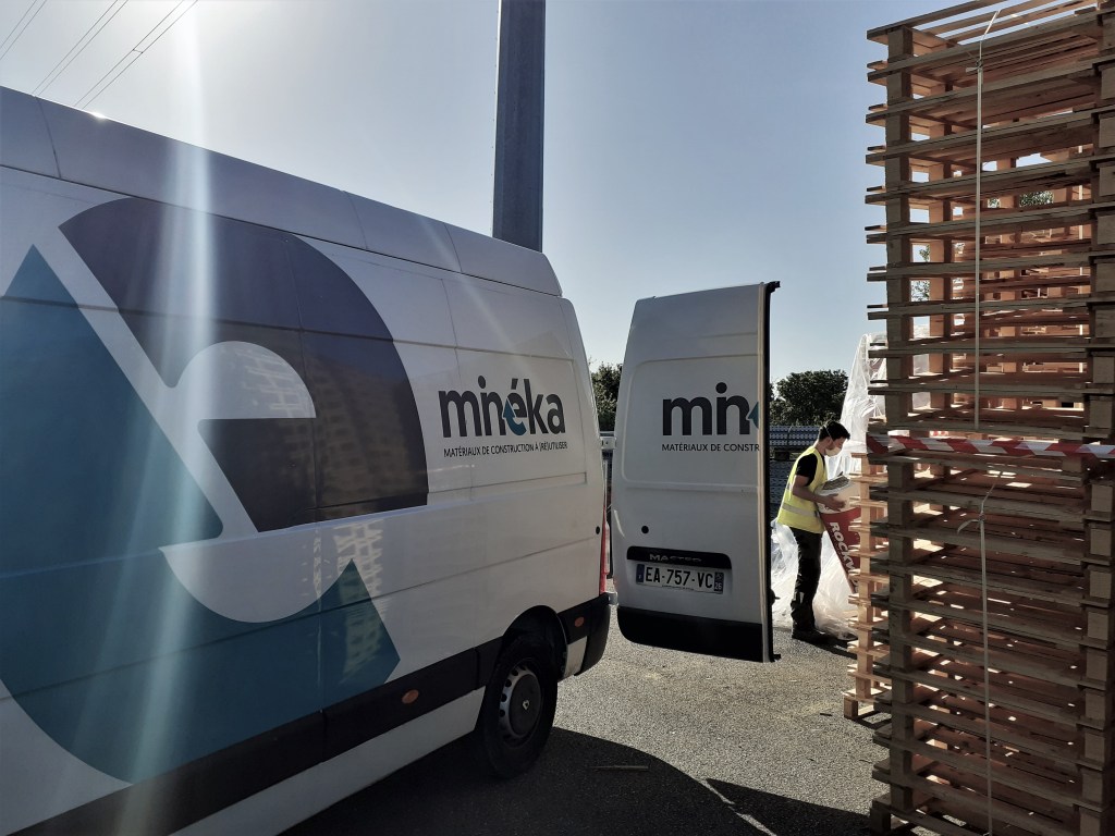 Collecte de déchets BTP, solution réemploi