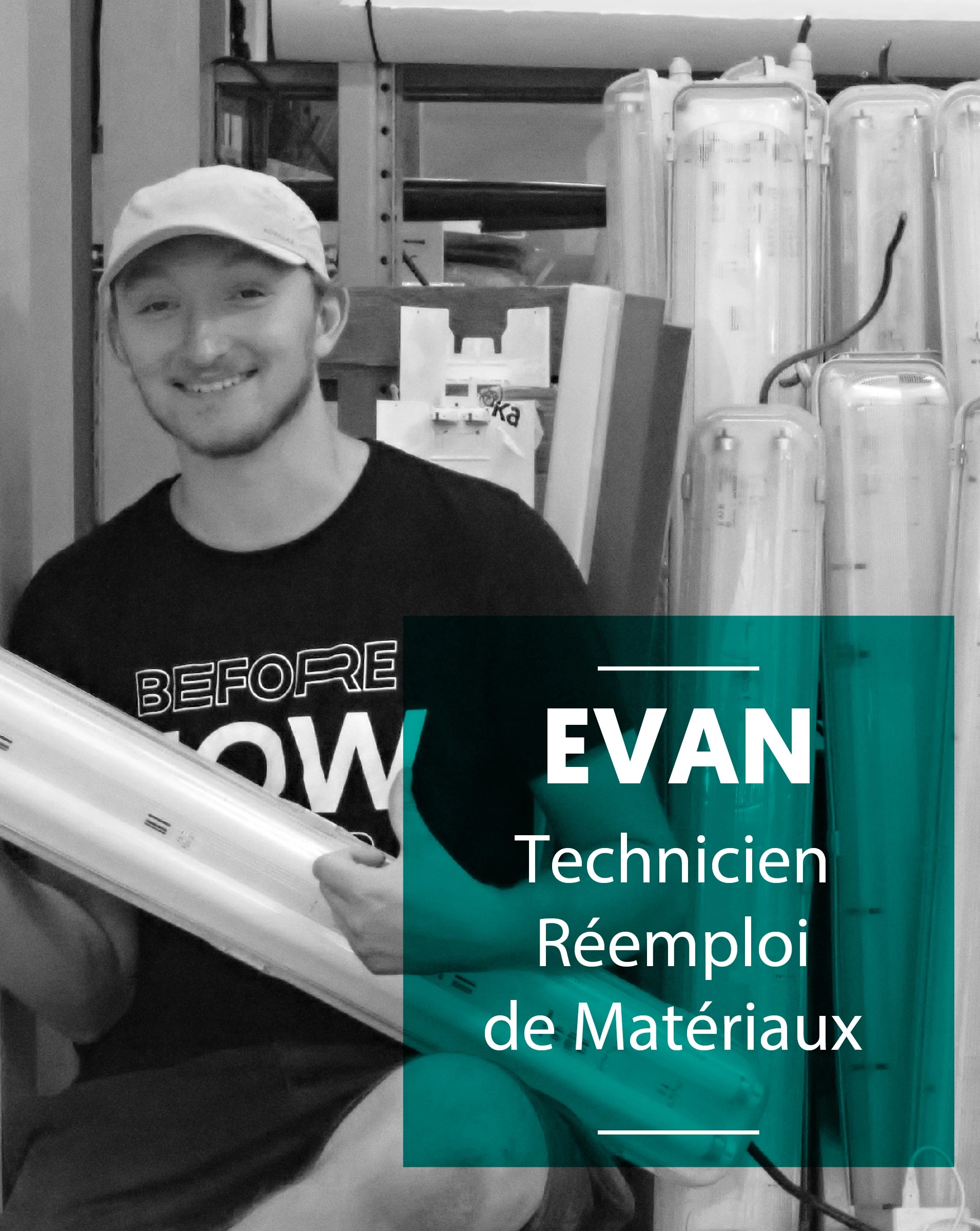 Evan Markosy technicien valoriste